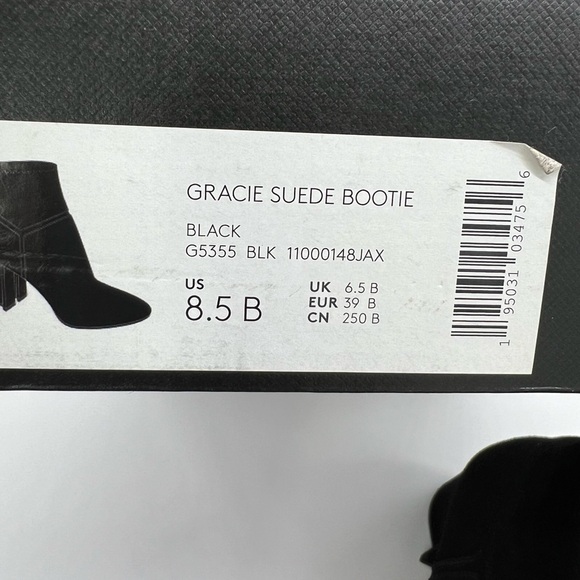 Coach Black GRACIE SUEDE BOOTIE Size 8.5B - Picture 15 of 15